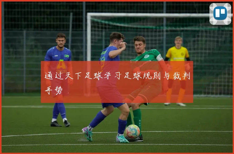 通过天下足球学习足球规则与裁判手势